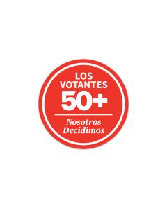 Voter 4.25" bumper sticker 2