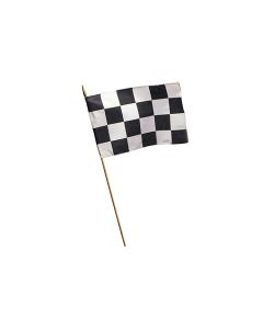 Flag: Checkered Racing Flag Personal Size