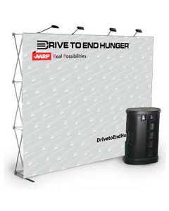 Backdrop: Drive to End Hunger 10’ x 8’ Fabric Display