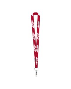 Lanyard: AARP Lanyard 3/4” wide Red