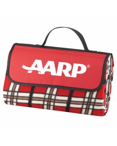 Blanket: AARP Carry Blanket Red
