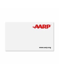 Notepad: AARP Post-It Notepads White