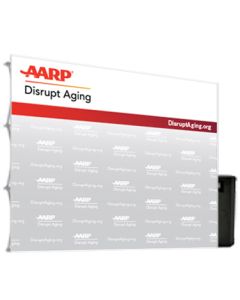 Backdrop: AARP 10’ x 8’ Standard