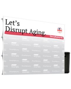 Backdrop: AARP 10’ x 8’ Stylized w/State