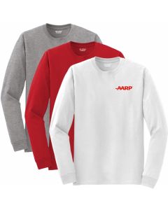 Shirt: AARP Unisex Long-Sleeved Logo T-Shirt (Value)