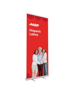 Banner Retractable: AARP Hispanic Latino