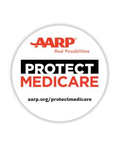 Sticker: Protect Medicare - 3" Round
