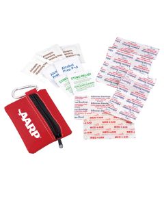 Zippered 20-Piece First Aid Pouch