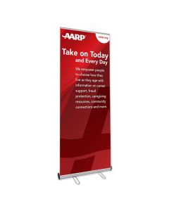 Banner Retractable: Master Brand Take On Today (Red)