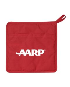 Canvas pot holder Red