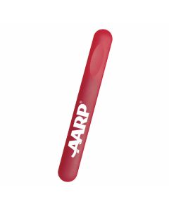 Nail File in Sleeve Red