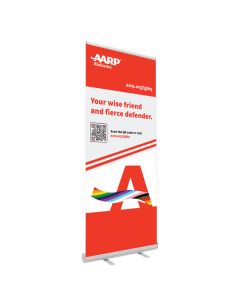 LGBTQ+ Banner Retractable: AARP Banner - State Specific