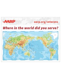 AARP Veterans Where You Served Map