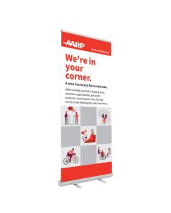Banner Retractable: AARP Banner