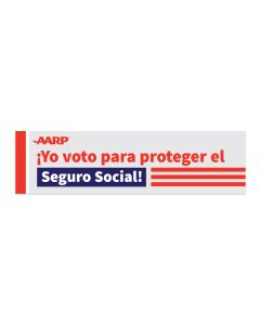 Social Security bumper sticker 3