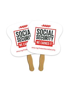 Social Security hand fan You earned it