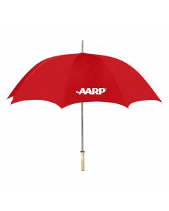 Umbrella: AARP 48” Folding Umbrella Red