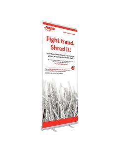 Banner Retractable: AARP Fraud Watch Network  Banner V1