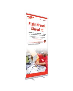 Banner Retractable: AARP Fraud Watch Network  Banner V2