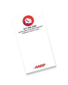 Fraud watch Note pads