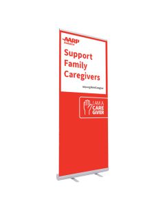 Banner Retractable: AARP Caregivers Banner V2
