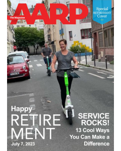 Customized AARP The Magazine Cover Retirement