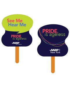 Fan: Pride Hand Fan - 2 Sided