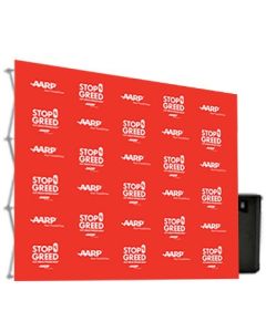 Display: Stop RX Greed 10' x 8' Fabric Backdrop