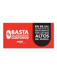 Spanish RX 8' x 4' banner