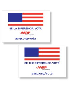 2" x 3" sticker - Vote BTD